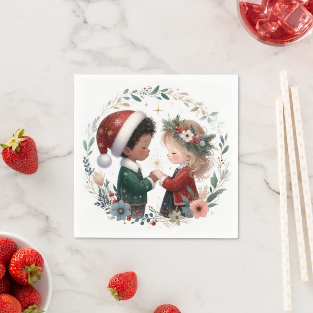 Guardanapo De Papel Amigos de Natal (Insitu)