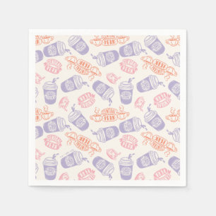 Guardanapo De Papel AMIGOS™ Padrão de Perk Central Pastel