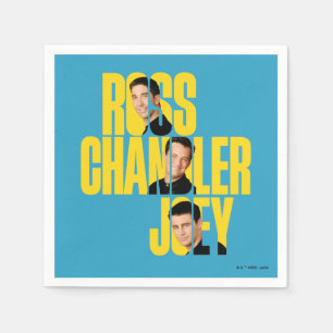 Guardanapo De Papel AMIGOS™ Ross, Chandler e Joey