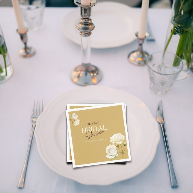 Guardanapo De Papel Amizade florescente com Chá de panela de Rosa Bran (Criador carregado)