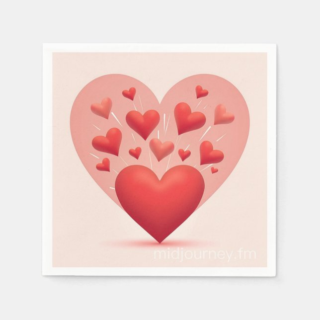Guardanapo De Papel amor (Frente)