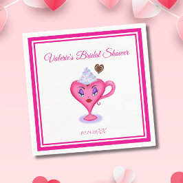 Guardanapo De Papel Amor é doce, picante, chocolate picante