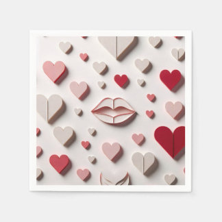 Guardanapo De Papel Amor em Cada Bite