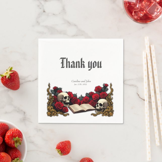 Guardanapo De Papel Amor eterno nas sombras da escuridão, (Insitu)