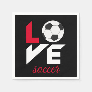 Guardanapo De Papel Amor futebol