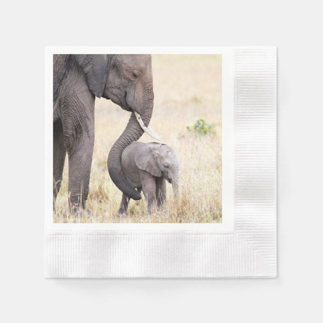 Guardanapo De Papel Amor maternal (Frente)