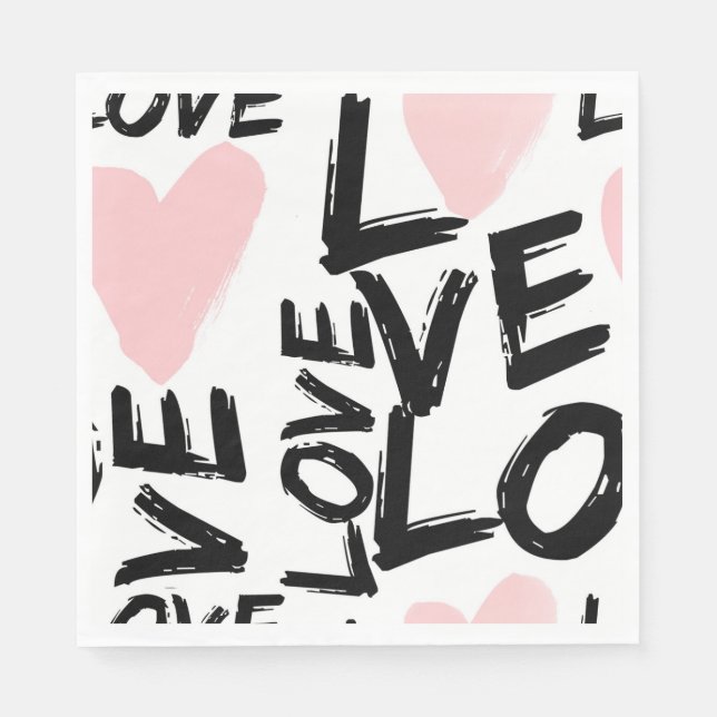 Guardanapo De Papel Amor Moderno (Frente)