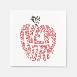 GUARDANAPO DE PAPEL AMOR NOVA IORQUE