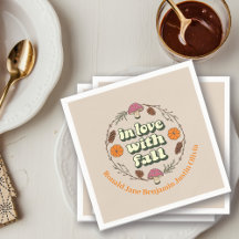 Amor Queda Ação de Graças Personalizar Nomes da Fa