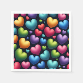 Guardanapo De Papel Amor Vibrante