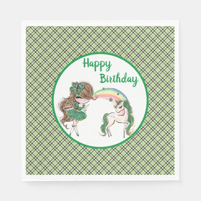 Guardanapo De Papel An Irish Birthday (Frente)