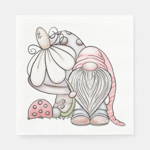 Guardanapo De Papel Anão de Jardim