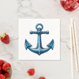 Guardanapo De Papel Anchor Náutico Napkins