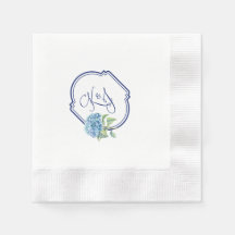 Anguardanapos Hydrangea para Kristen & Jonathan