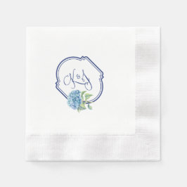 Guardanapo De Papel Anguardanapos Hydrangea para Kristen & Jonathan