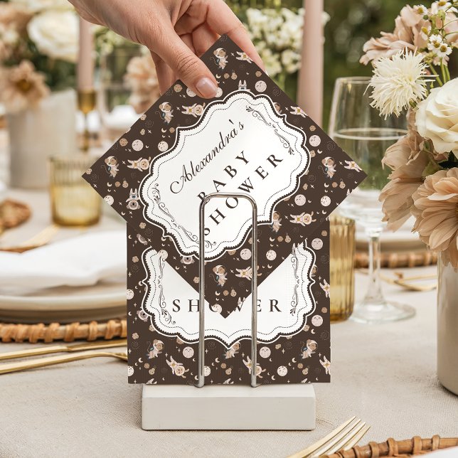 Guardanapo De Papel Animais de Safari Caprichosos Chamada de Bebê Neut (Criador carregado)