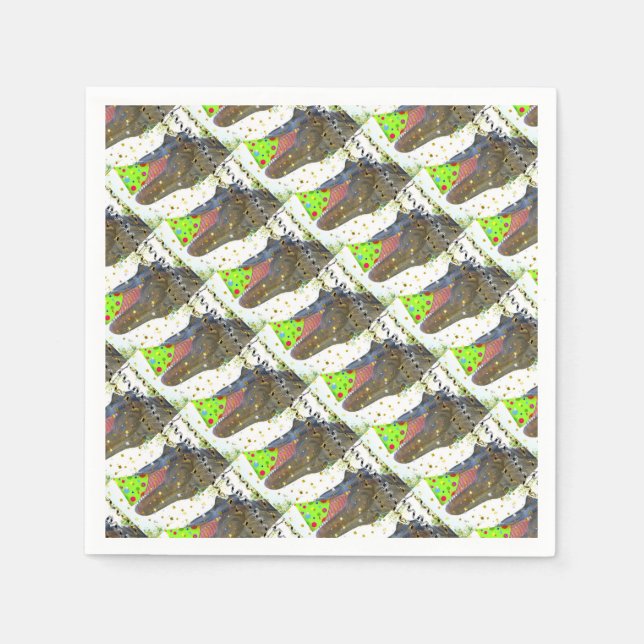 Guardanapo De Papel Animal do Partido Dinossauro (Frente)