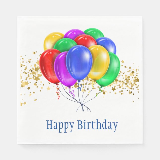 Guardanapo De Papel Aniversário (Frente)