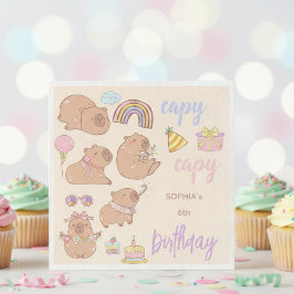 Guardanapo De Papel Aniversário capy capy