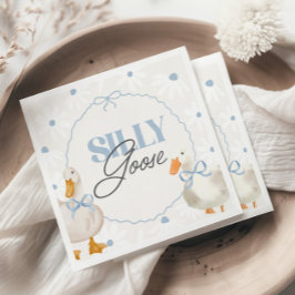 Guardanapo De Papel Aniversário da Coquete do Bobo Azul