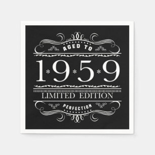 Guardanapo De Papel Aniversário da edição 1959 limitada