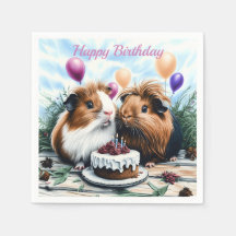 Aniversário da Festa de aniversário do Porco-Guiné