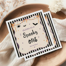 Aniversário de 1 ano no Halloween Assustador