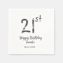 aniversário de 21 anos adiciona nome data ano mode