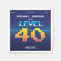 Aniversário de 40 anos Retro 80s Engraçado Tela de