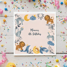 Aniversário de animais celestiais