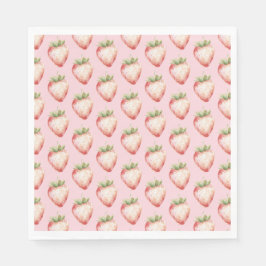Guardanapo De Papel Aniversário de Morango Fruta
