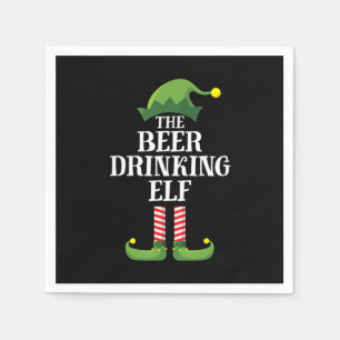 Guardanapo De Papel Aniversário de Natal de Bebida de Cerveja