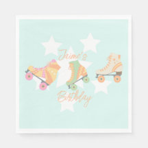 Aniversário de Patinação no Gelo Estrelas Pastel