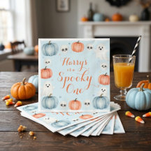 Aniversário de Primeiro Halloween Assustador com A