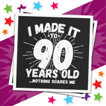 Aniversário do 90 Sarcástico de 90 anos
