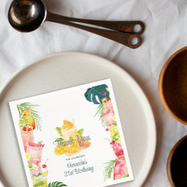 Guardanapo De Papel Aniversário do Adulto do Partido da Piscina das Be