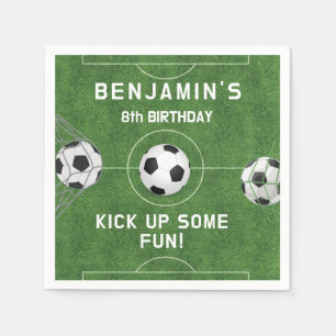 Guardanapo De Papel Aniversário do Futebol