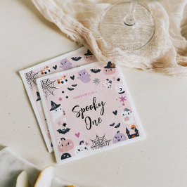 Guardanapo De Papel Aniversário do Tema do Dia das Bruxas