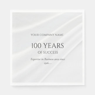 Guardanapo De Papel Aniversário Personalizado da Empresa