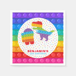 Guardanapo De Papel Aniversário Personalizado de pop