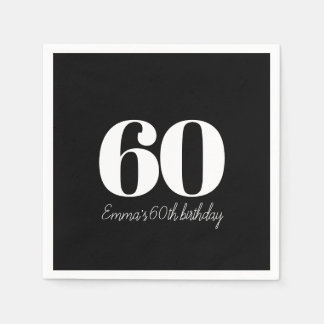 Guardanapo De Papel Aniversário personalizado e sofisticado