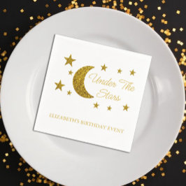 Guardanapo De Papel Aniversário Sob as Estrelas