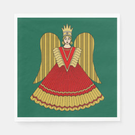 Guardanapo De Papel Anjo de Natal de Nuremberga