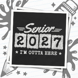 Guardanapo De Papel Ano de Conclusão de Curso Turma de 2027