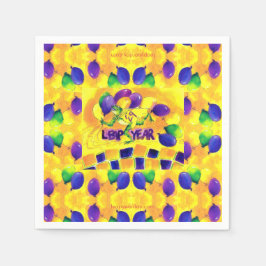 Guardanapo De Papel Ano Leap Napkins para Festa ou Janto