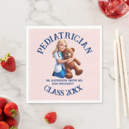 Guardanapo De Papel antistress pediatrician teddy bear kids university