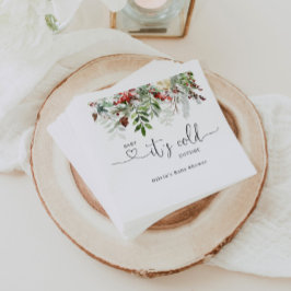 Guardanapo De Papel Antopos de chá de fraldas verde-inverno