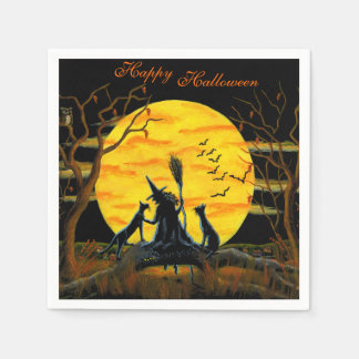 Guardanapo De Papel Antopos de Halloween "Patience,Halloween Nears"