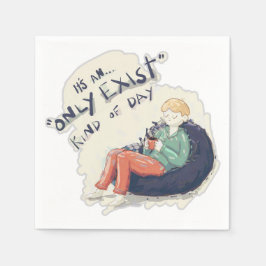 Guardanapo De Papel Apenas existe tipo de dia