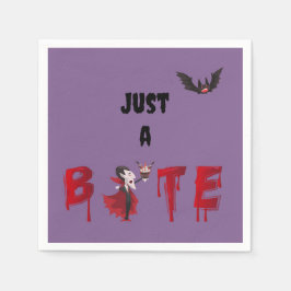 Guardanapo De Papel Apenas Um Pouco De Vampiro Coquetel Napkins
